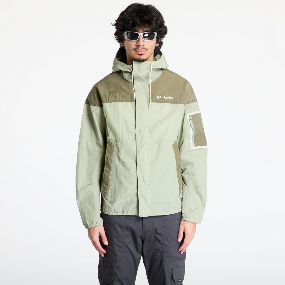 Bunda Columbia Challenger™ II Windbreaker Safari/ Stone Green L