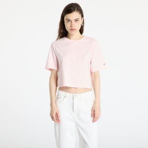 Tričko Tommy Jeans Relaxed Tonal Crew T-Shirt Pink XS
