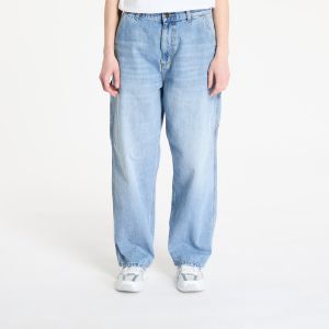 Džínsy Carhartt WIP W' Brandon Single Knee Pant Blue Burst Washed S