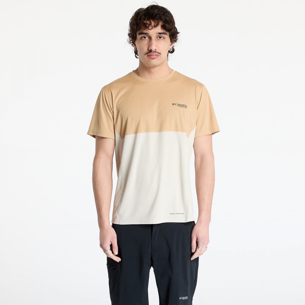 Tričko Columbia Cirque River™ Pro Shortsleeve Graphic Crew T-Shirt Canoe L