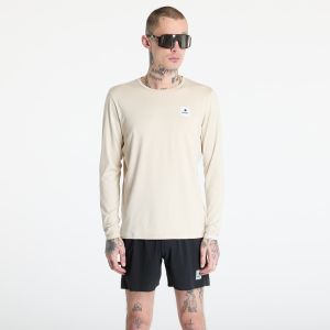 Tričko SAYSKY Statement Pace Long Sleeve Beige Melange M