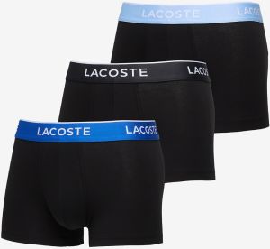 LACOSTE Cotton Stretch Trunk 3-Pack Black/ Marina/ Overview/ Gra M