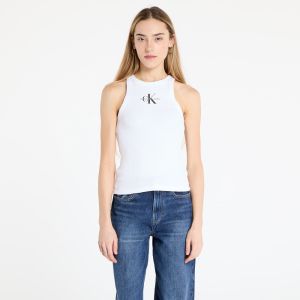 Tielko Calvin Klein Jeans Monologo Rib Tank Top White M