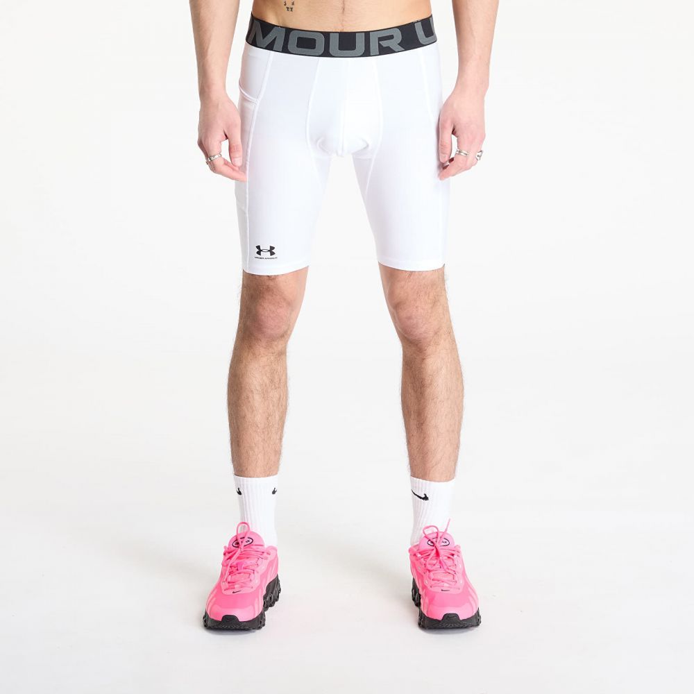 Under Armour Hg Armour Long Shorts White/ Black L