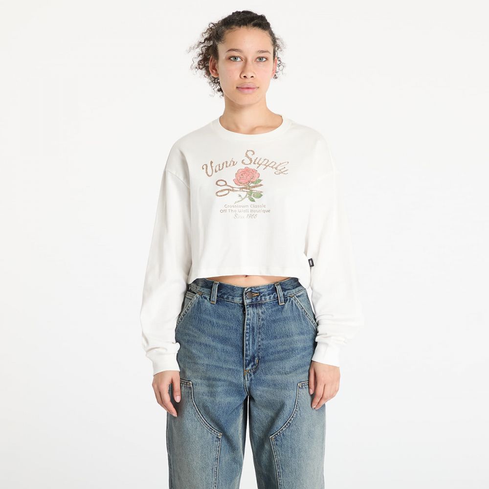 Tričko Vans Supply Boutique Longsleeve Relax Marshmallow L