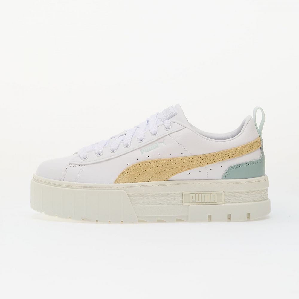 Tenisky Puma Mayze Lth Wn s Puma White-Modern Mint EUR 41