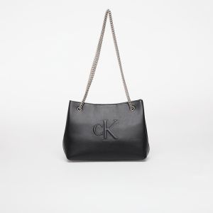 Taška Calvin Klein Jeans Sculpted Chain Shoulder Bag Black Universal