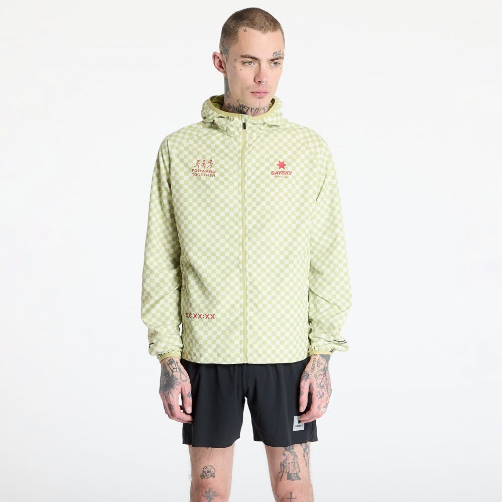 Bunda SAYSKY Checker Pace Jacket Green Aop L