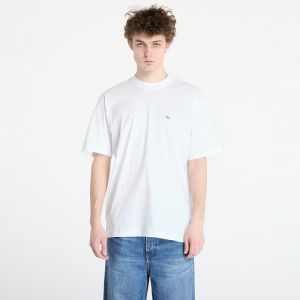 Tričko Calvin Klein Jeans Woven Label Relaxed Tee White XL