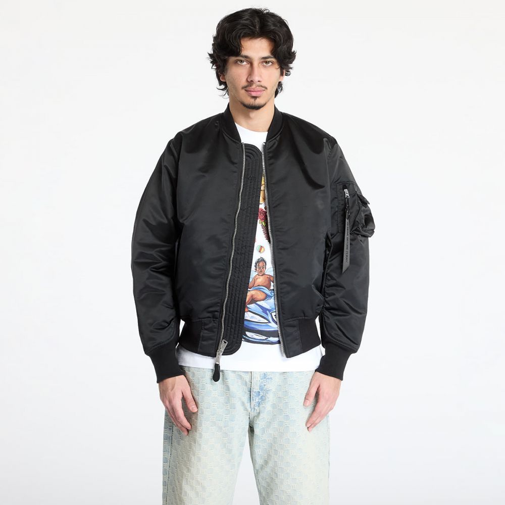 Bomber Alpha Industries MA-1 Base Flight Jacket Black XXL
