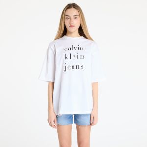 Tričko Calvin Klein Jeans Short Sleeve Logo Tee White M