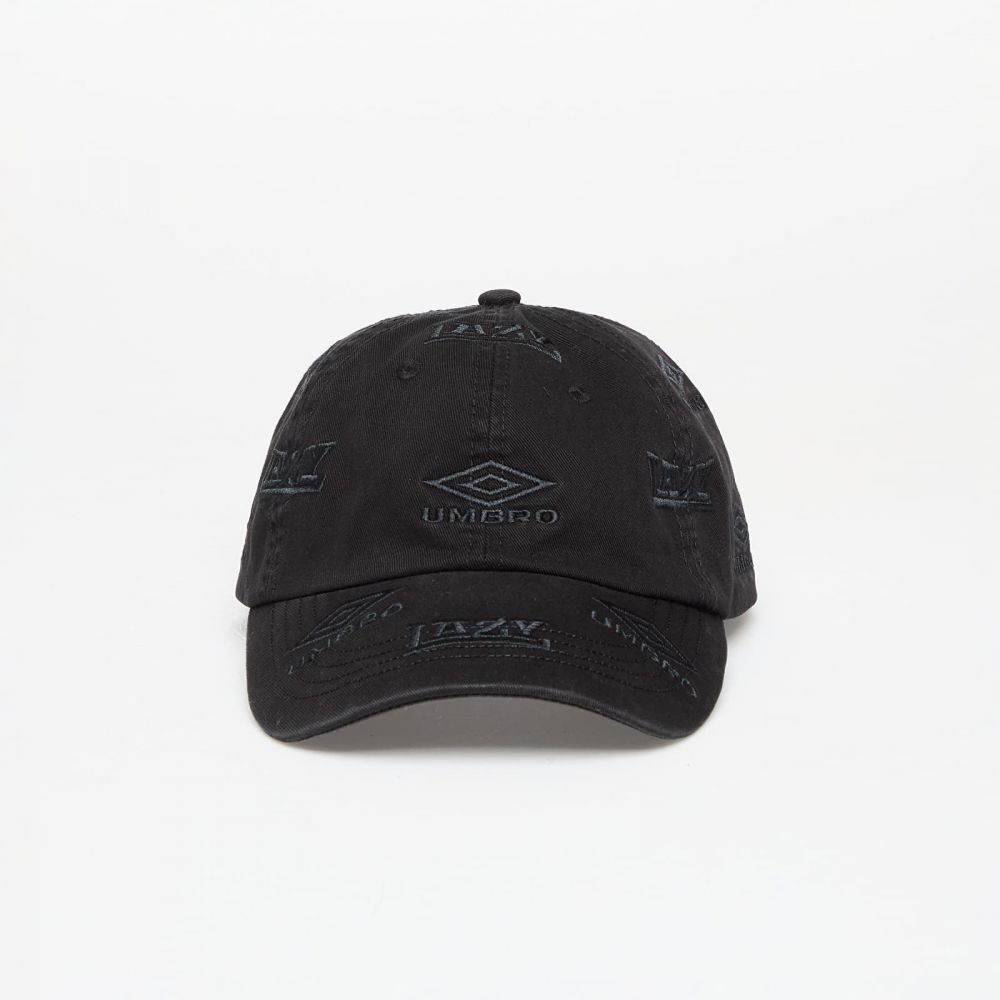 Šiltovka Umbro Lazy Cap Washed Black Universal
