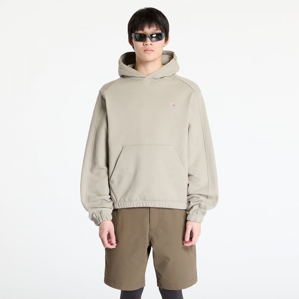 Mikina ROA Logo Hoodie Taupe L