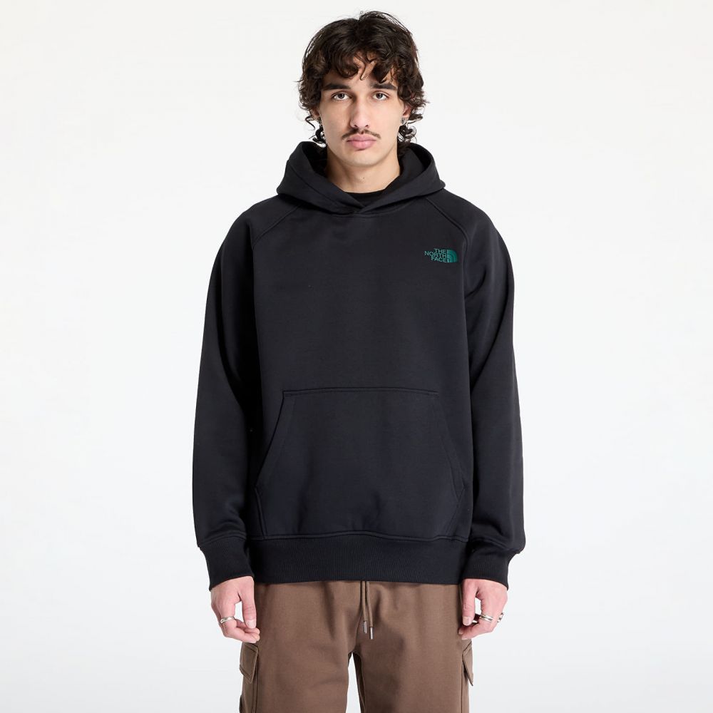 Mikina The North Face Raglan Box Nse Tailgrid Infill Hoodie TNF Black/ Deep Nori Tra M