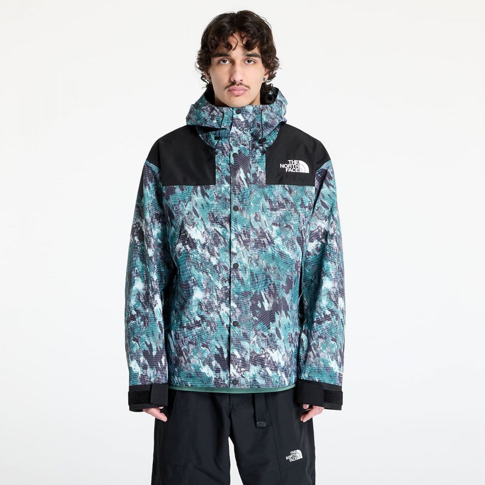 Vetrovka The North Face Dryvent Mono Mountain Jacket Deep Nori Trail Grid Pr S