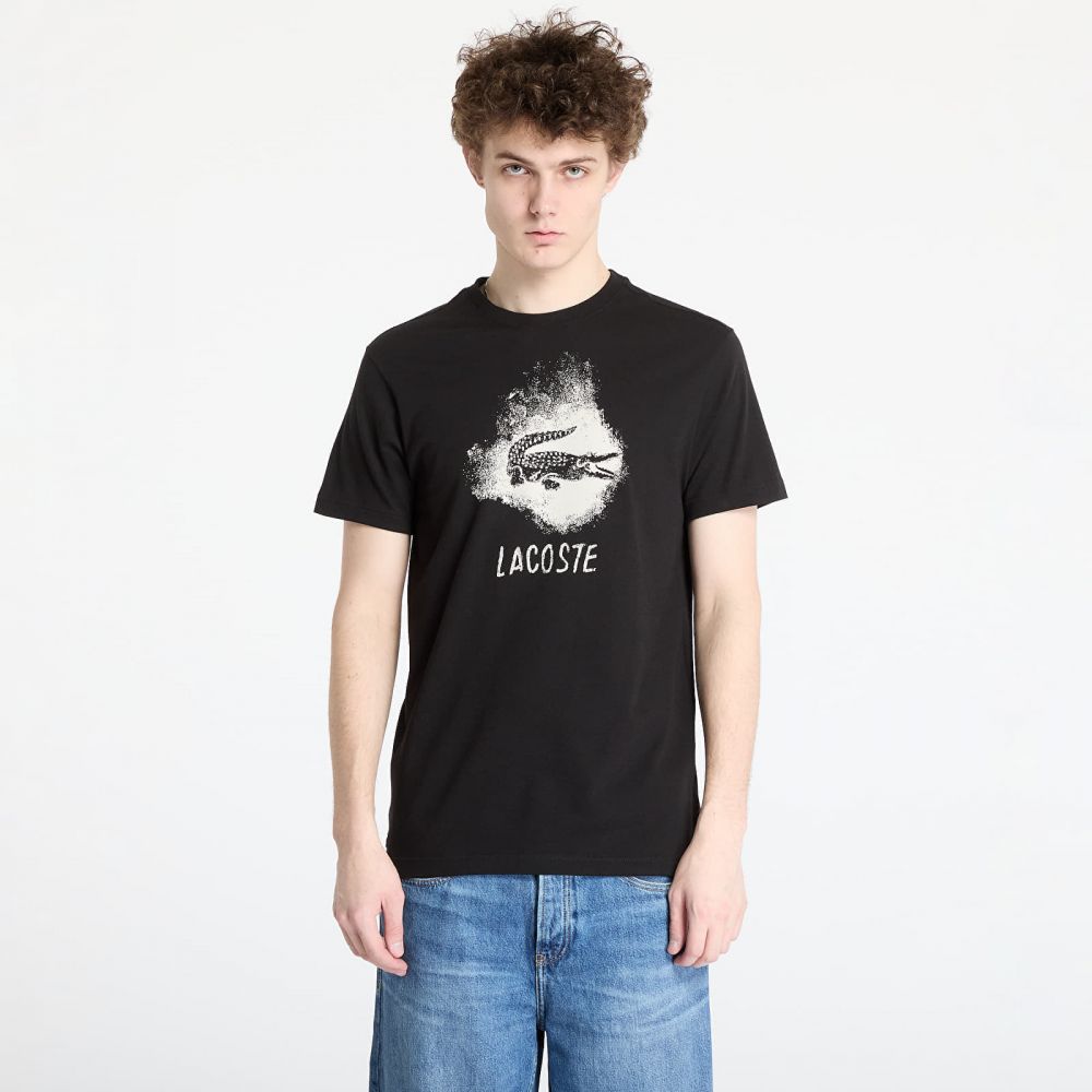 Tričko LACOSTE Technical T-shirt Black L