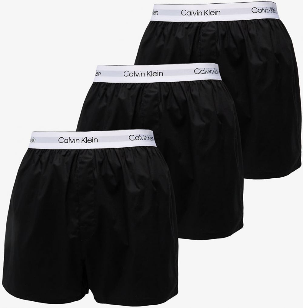 Calvin Klein Boxer Slim 3-Pack Black L