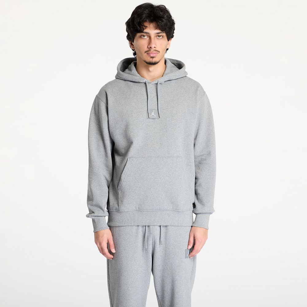 Mikina Jordan Flight Fleece Men's Pullover Hoodie Carbon Heather S
