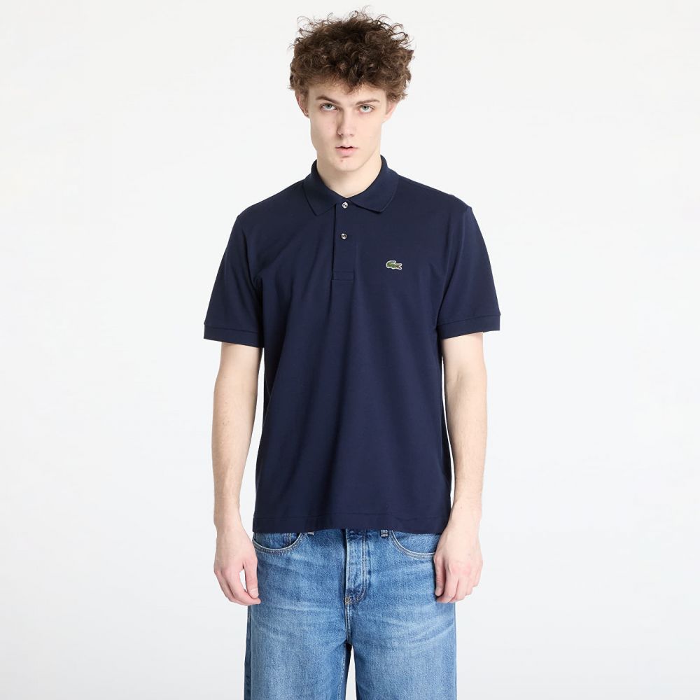Tričko LACOSTE Light Pique Polo Shirt Navy Blue L