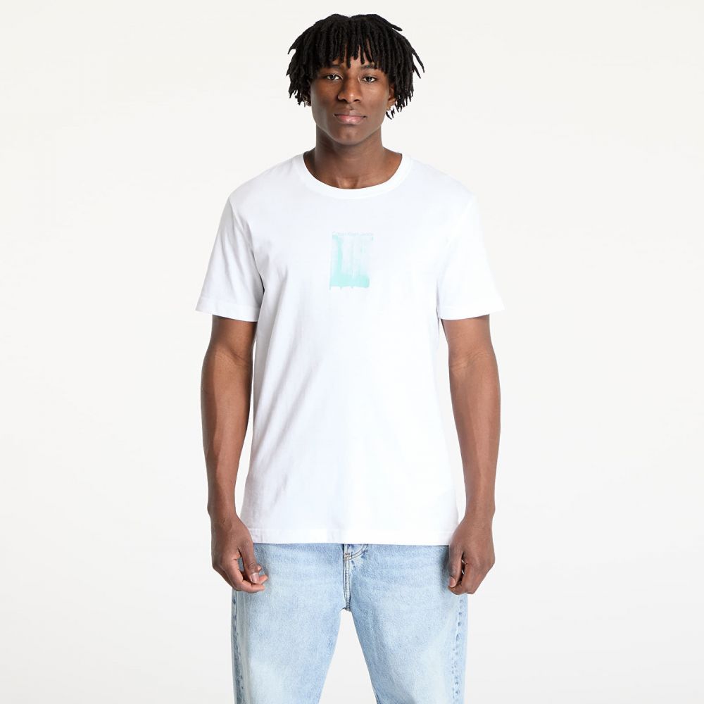 Tričko Calvin Klein Jeans Brush Stroke Graphic Tee White M