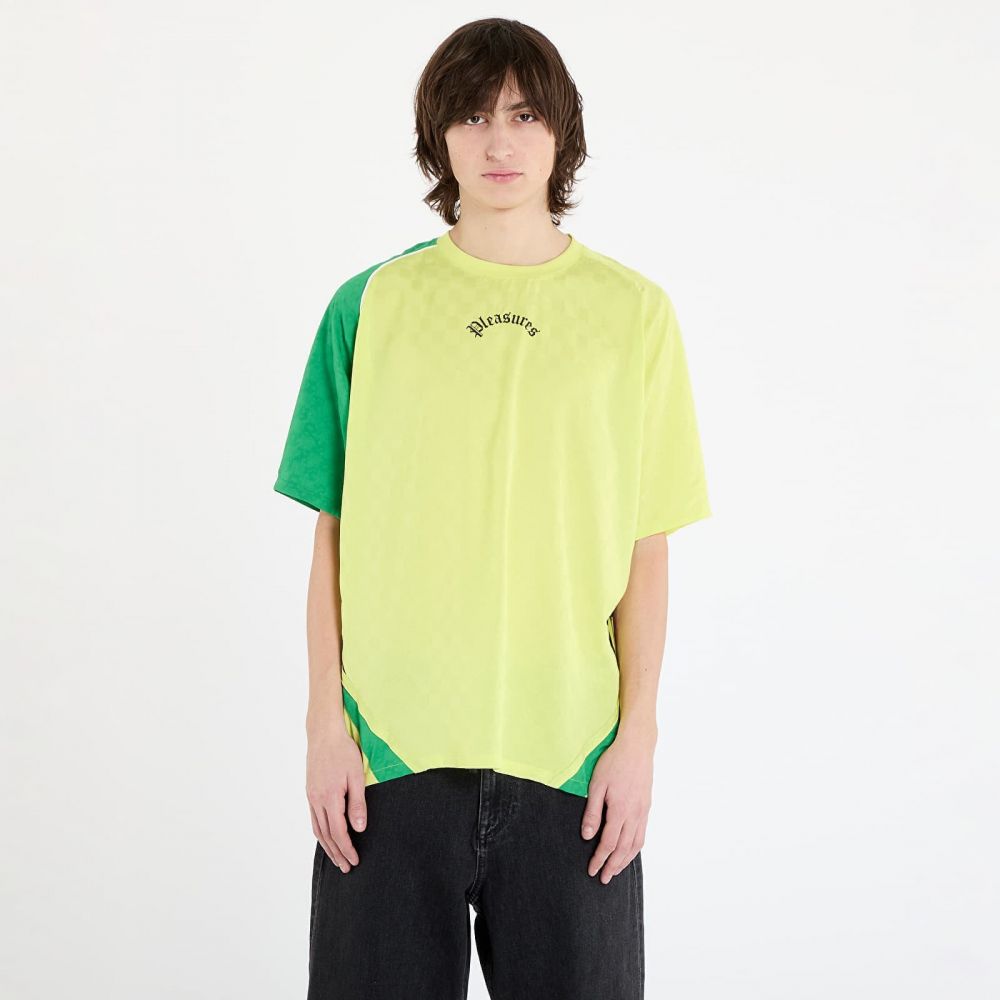 Tričko PLEASURES Late Sport T-Shirt Yellow L