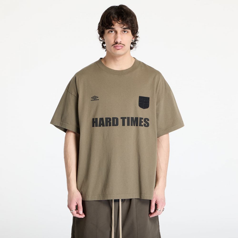 Tričko Umbro Hard Times T-Shirt Army Green XL