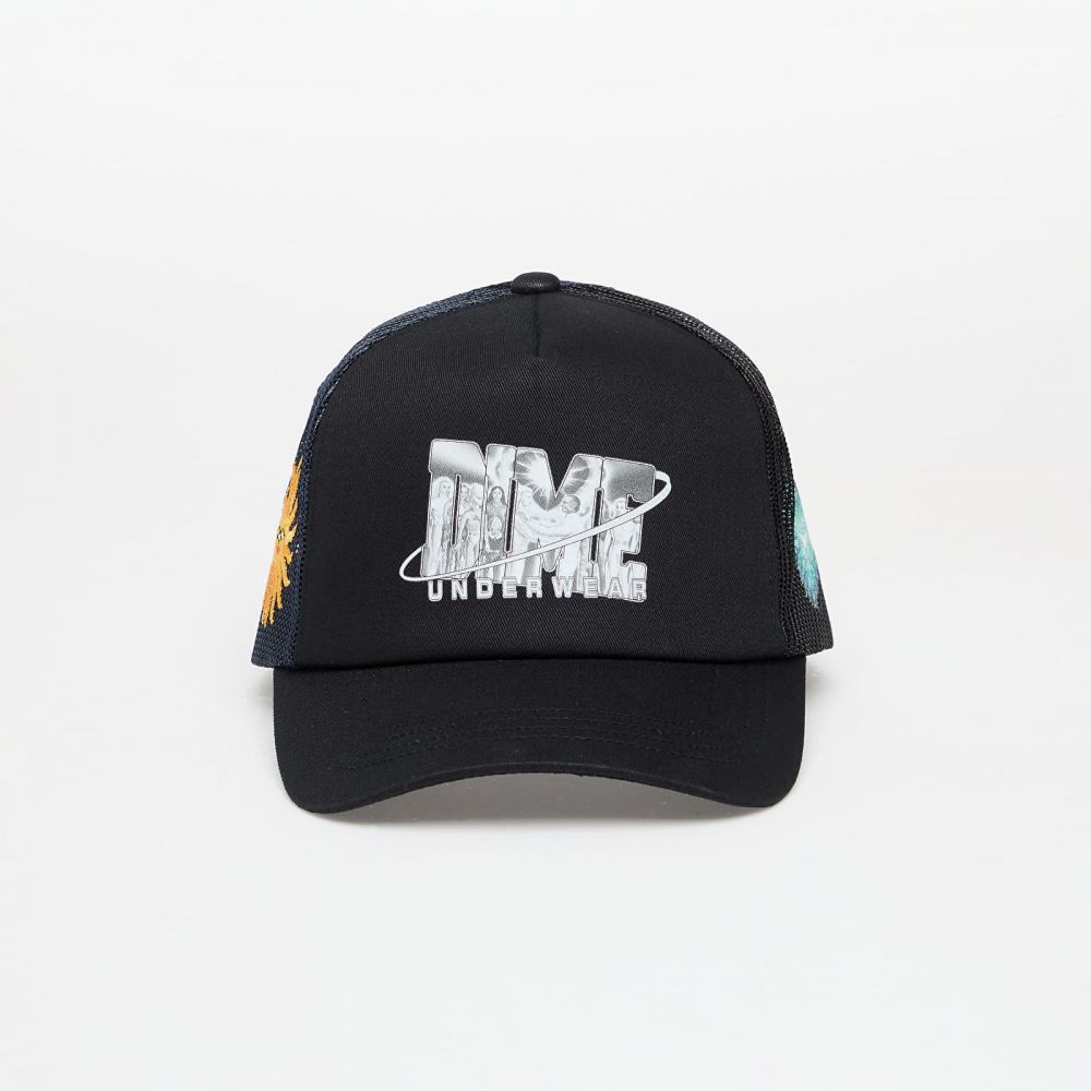 Šiltovka DIME Cosmic Trucker Cap Black Universal