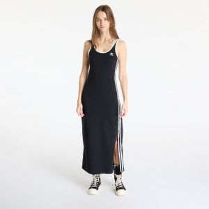 adidas Adicolor 3 Stripes Tank Dress Maxi Black/ White L
