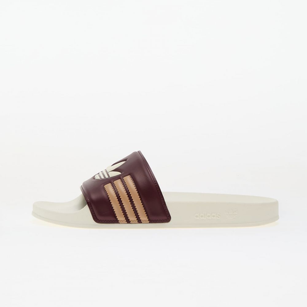 Tenisky adidas Adilette Shadow Red/ Crew White/ Warm Sand EUR 44.5