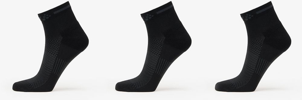 Craft Core Dry Mid Sock 3-Pack Black 37-39