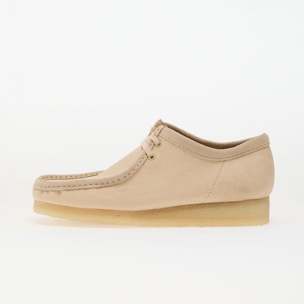 Tenisky Clarks Originals Wallabee Taupe Canvas EUR 46