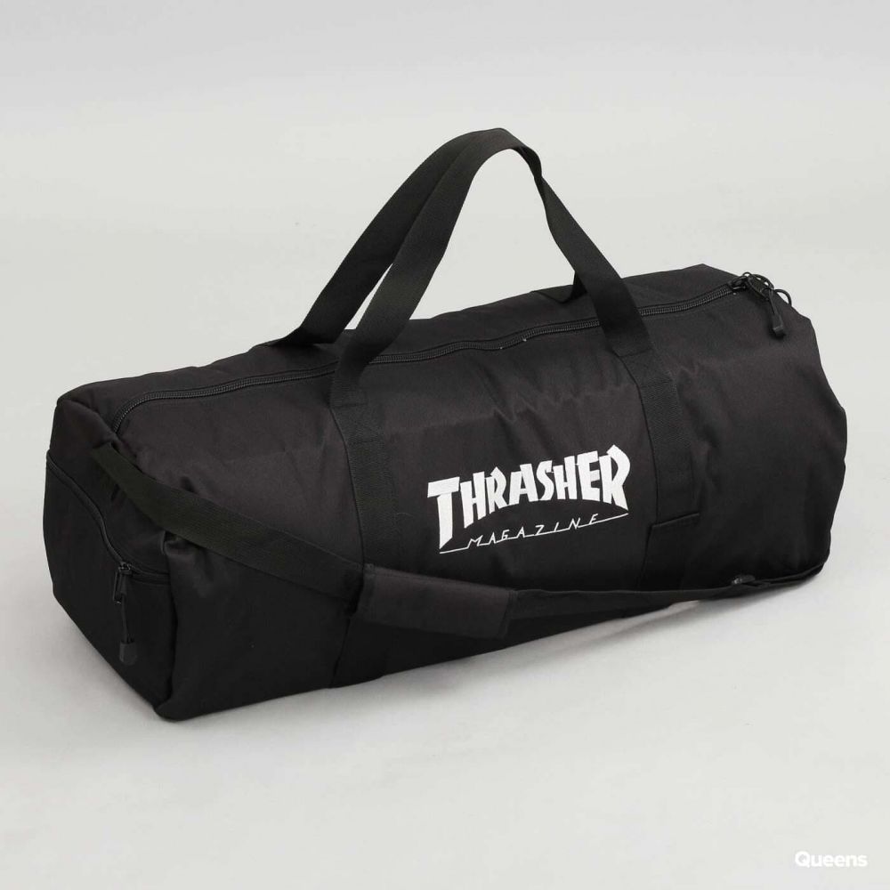 Taška Thrasher Duffel Bag Black Universal