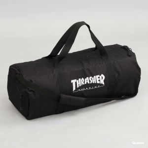 Taška Thrasher Duffel Bag Black Universal