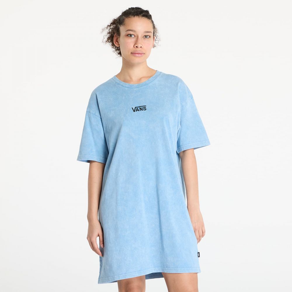 Tričko Vans Center Vee Wash Tee Heritage Blue XS