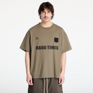Tričko Umbro Hard Times T-Shirt Army Green L