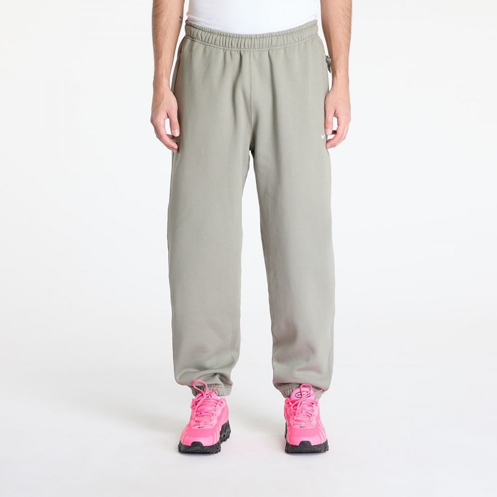 Kalhoty Nike Solo Swoosh Men's Fleece Pants Light Army/ White L