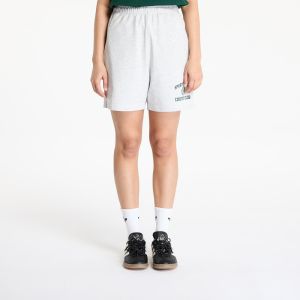 Sporty & Rich Varsity Crest Gym Short Heather Gray XS