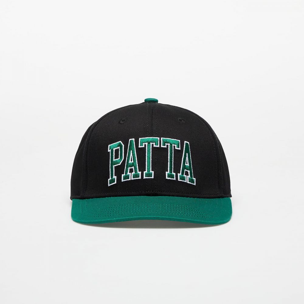 Šiltovka Patta Arc Logo Snapback Cap Black Universal