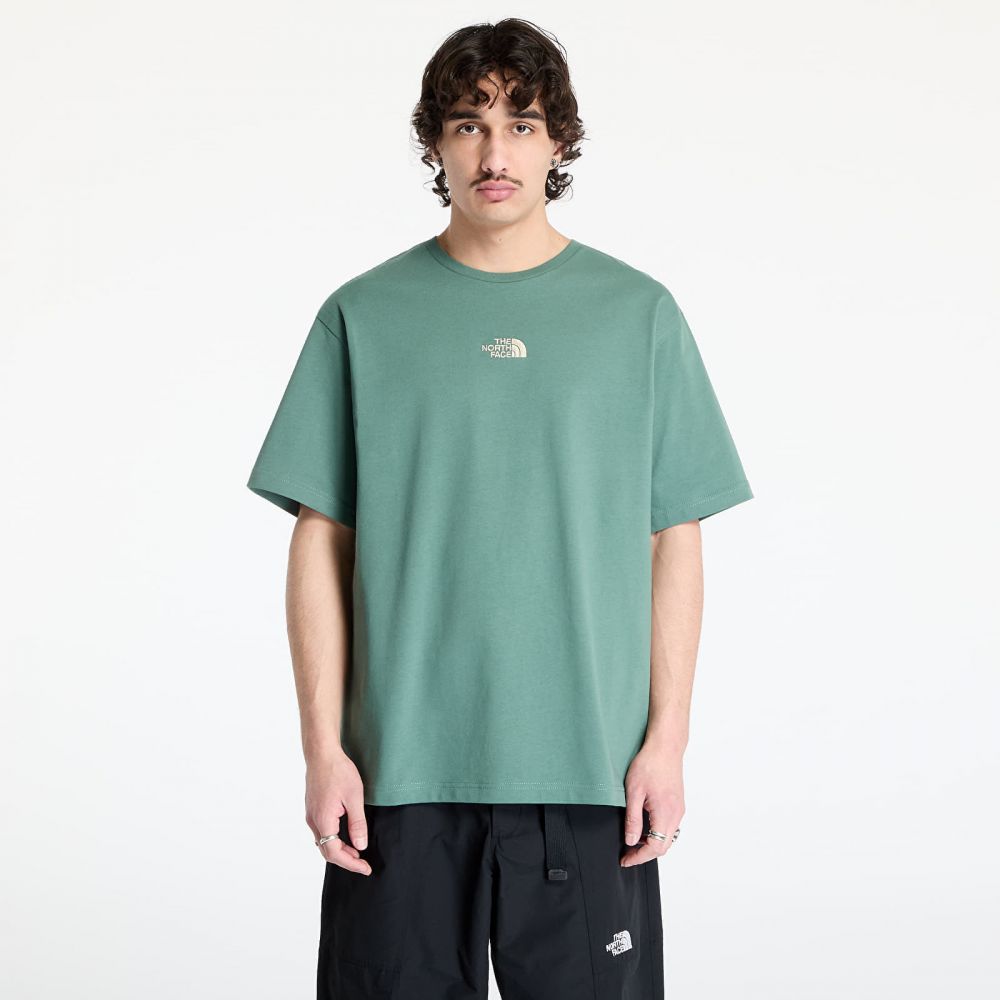 Tričko The North Face Ss Heritage Graphic Relaxed Tee Duck Green L