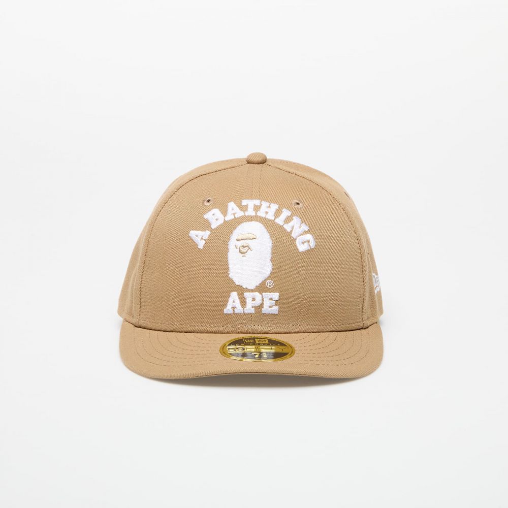 Šiltovka A BATHING APE x New Era 59Fifty Low Profile Cap Beige L