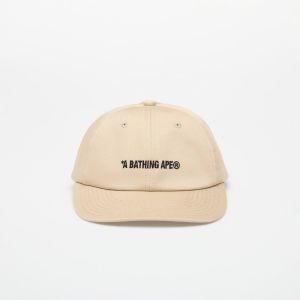 Šiltovka A BATHING APE Logo Cap Beige Universal