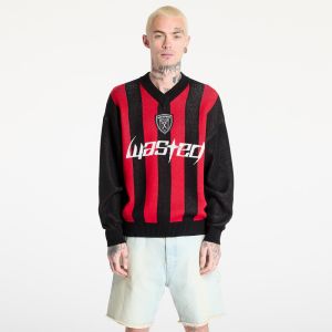 Sveter Wasted Paris M Blade Sweater Black/ Fire Red L