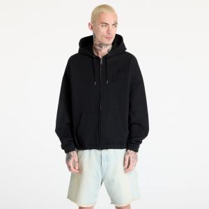 Mikina Wasted Paris M Kingdom Curve Destroy Boxy Zip Hoodie Black L