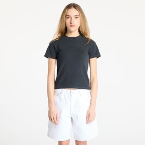 Tričko A BATHING APE Pigment Dyed Rib Tee Black XS