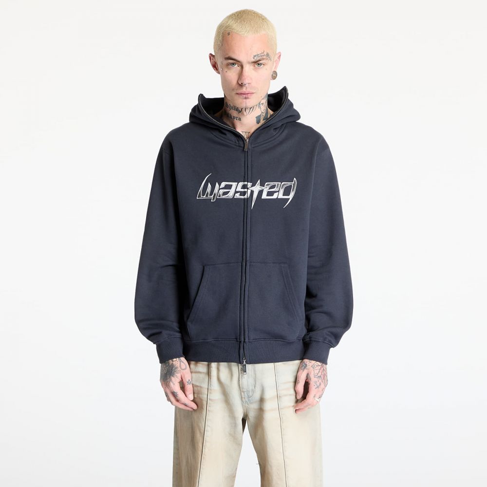 Mikina Wasted Paris M Blade Balaclava Zip Hoodie Night Blue XL