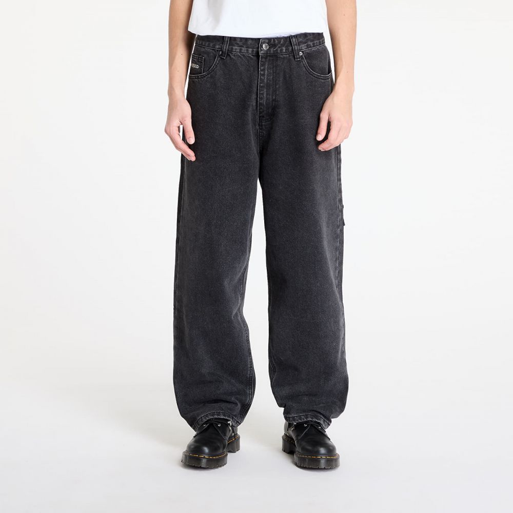 Džínsy Wasted Paris Kingdom Curve Destroy Casper Pant Faded Black 30