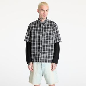 Košeľa Wasted Paris M Yard Tartan Shirt Age Black/ White L