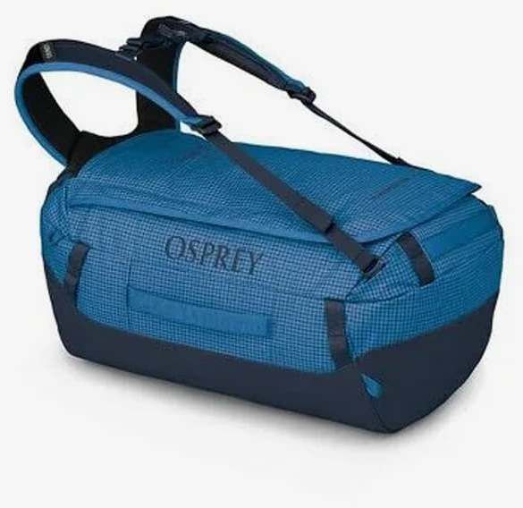 Osprey Transporter 30 Duffle Backpack Blue Flame/ Scoria Blue 30 l