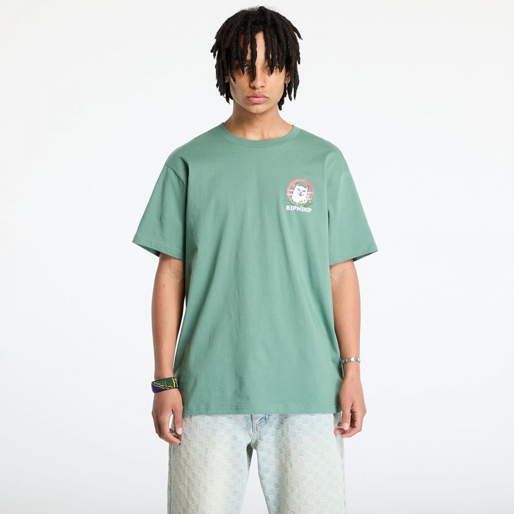 Tričko RIPNDIP No Smoking Tee Light Olive XL