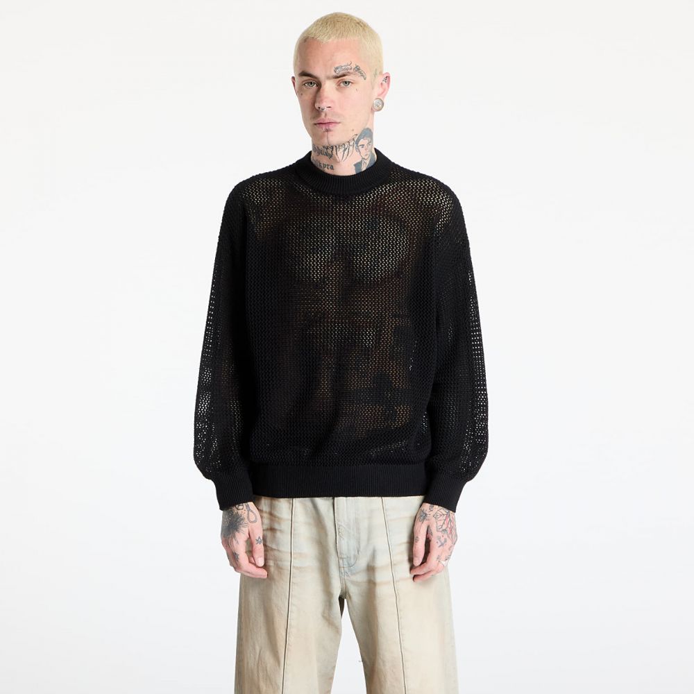 Svetr Wasted Paris M Drives Loose Sweater Black L